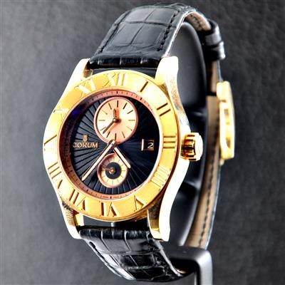 CORUM ROMULUS DUAL TIME GOLD UlusMotors